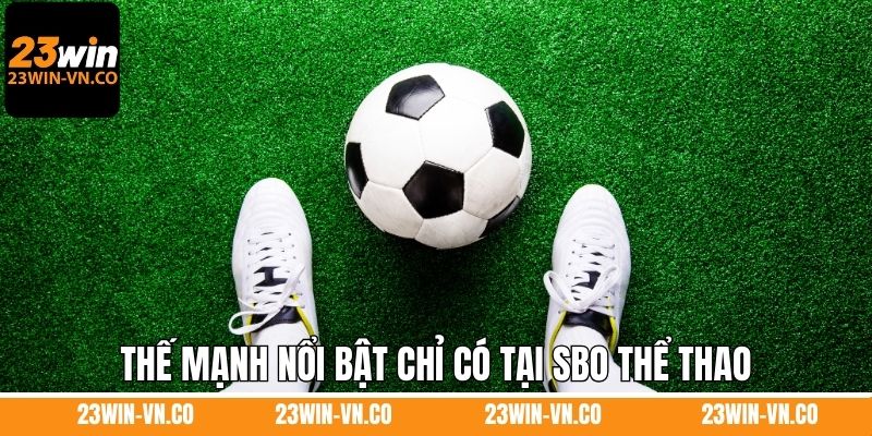 Khám phá những thế mạnh nổi bật chỉ có tại SBO thể thao